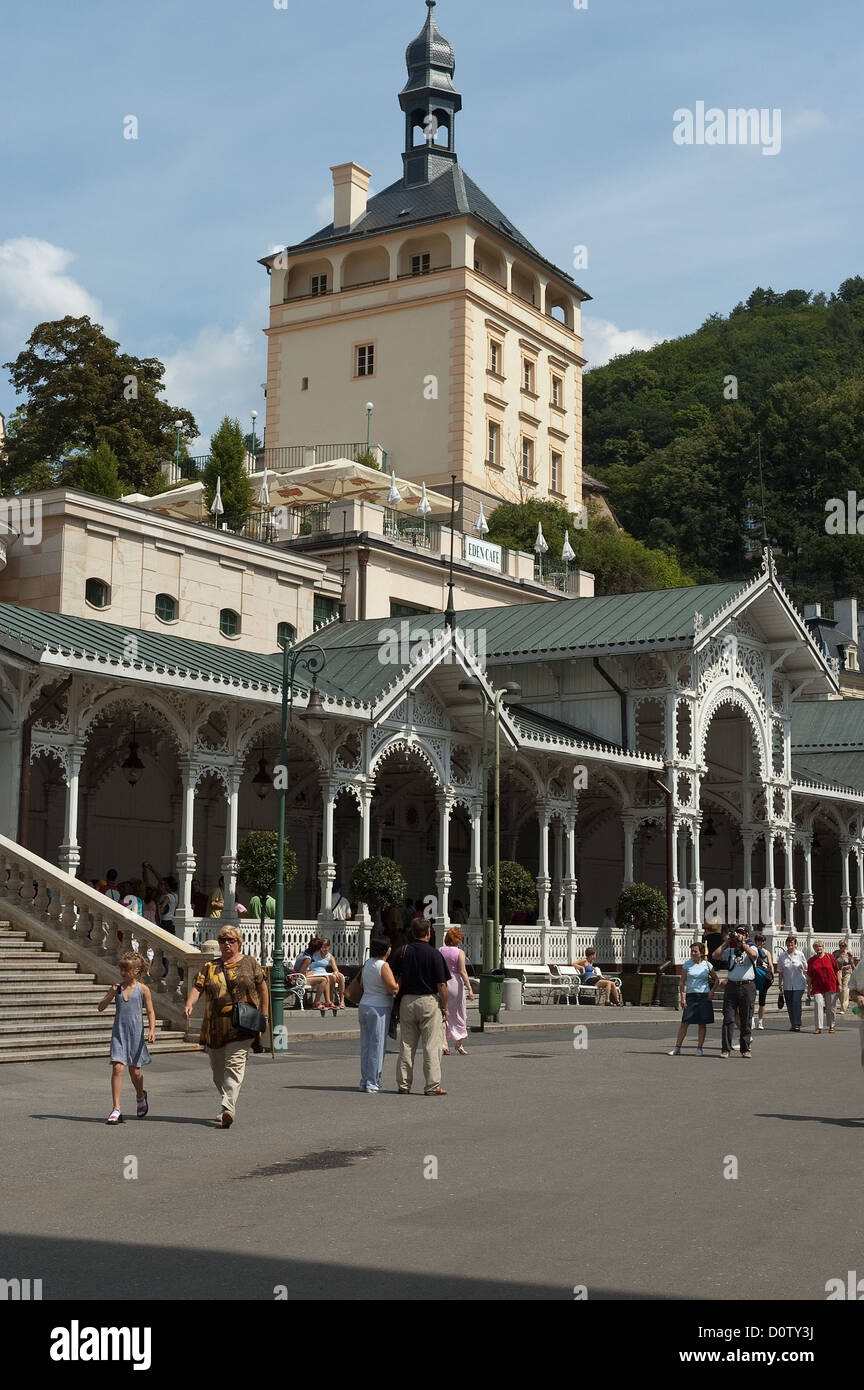 Hot spring colonnade hi-res stock photography and images - Alamy
