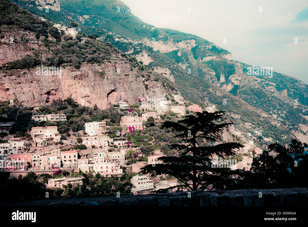Amalfi Coast in the summer Italy Stock Photo - Alamy