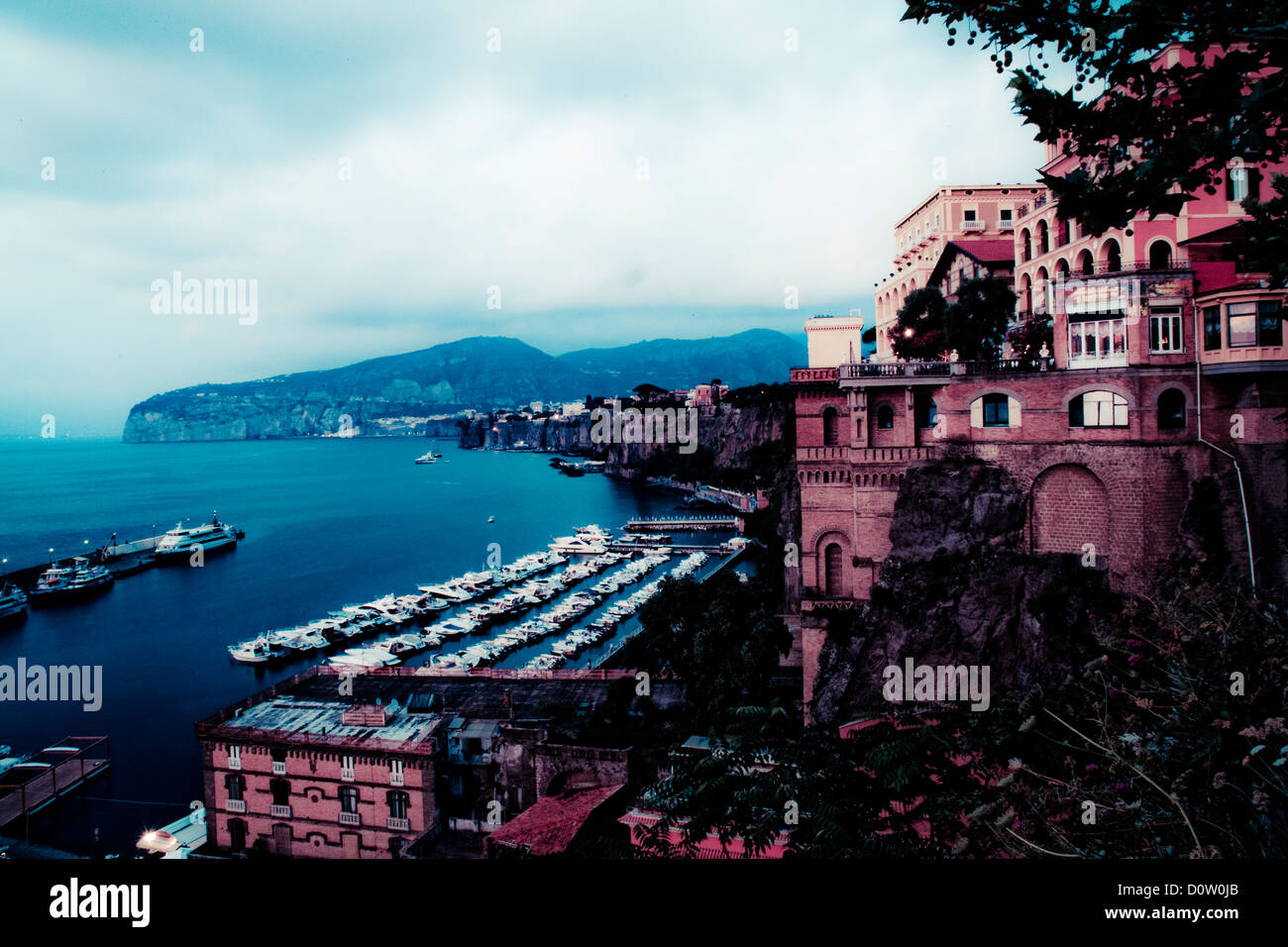 Amalfi Coast in the summer Italy Stock Photo - Alamy