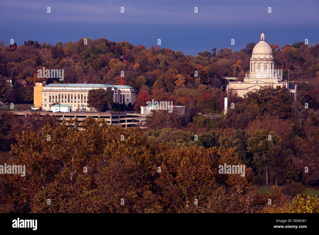 Frankfort, Kentucky - State Capitol Building  Stock Photo