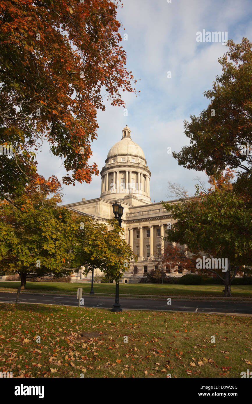 Frankfort, Kentucky - State Capitol Building Stock Photo