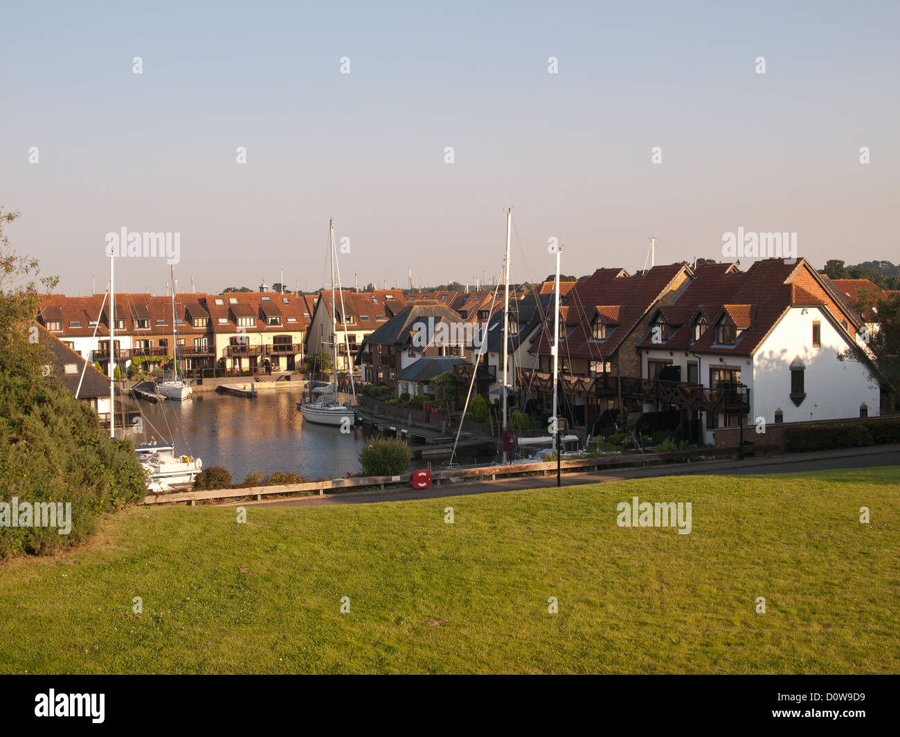 Hythe Marina Southampton England UK Stock Photo Alamy