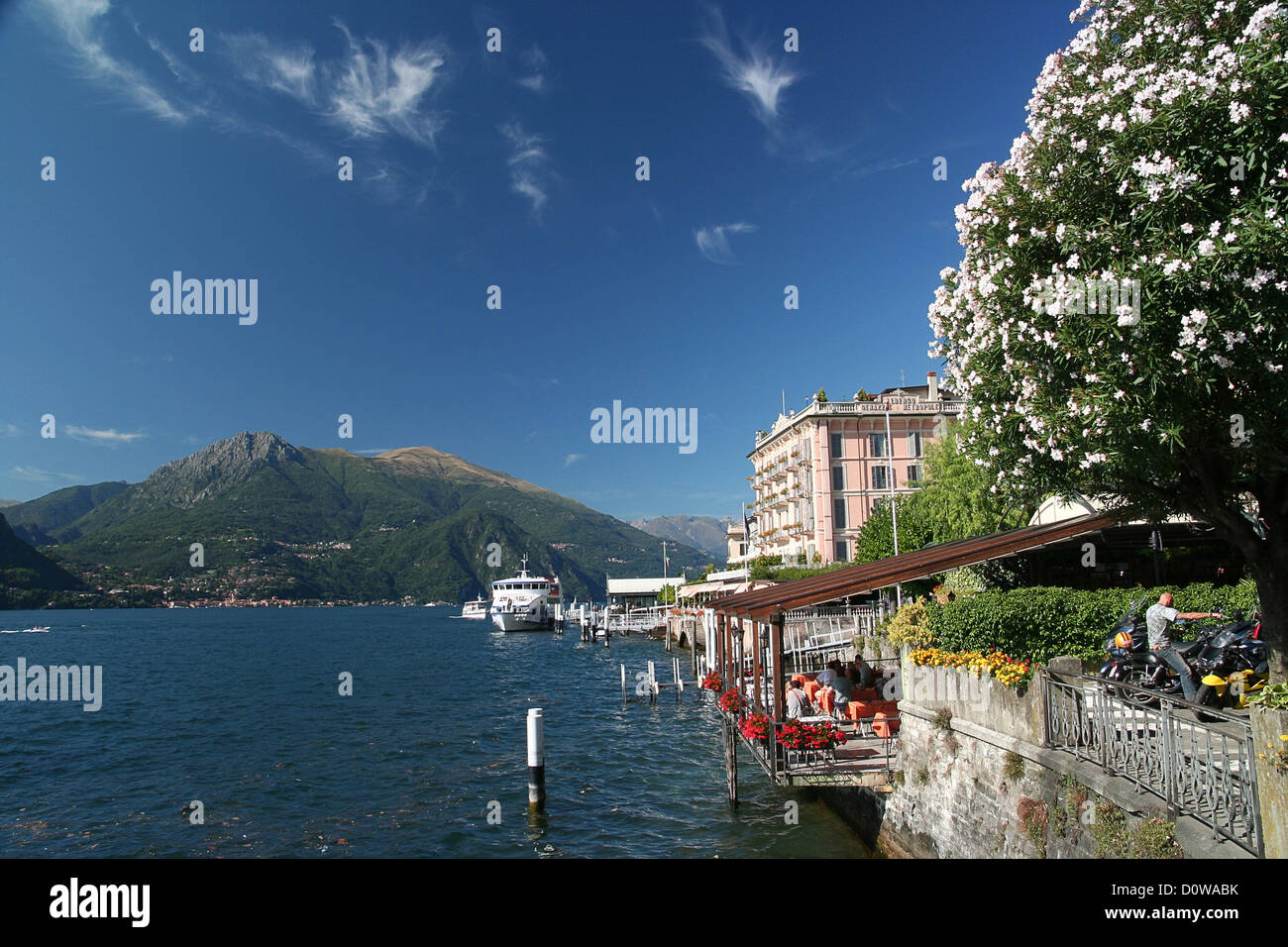 Bellagio Italy, Lake Como Stock Photo