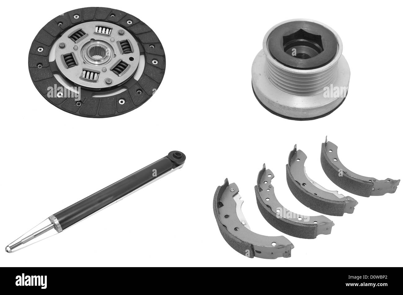 Auto parts Black and White Stock Photos & Images Alamy
