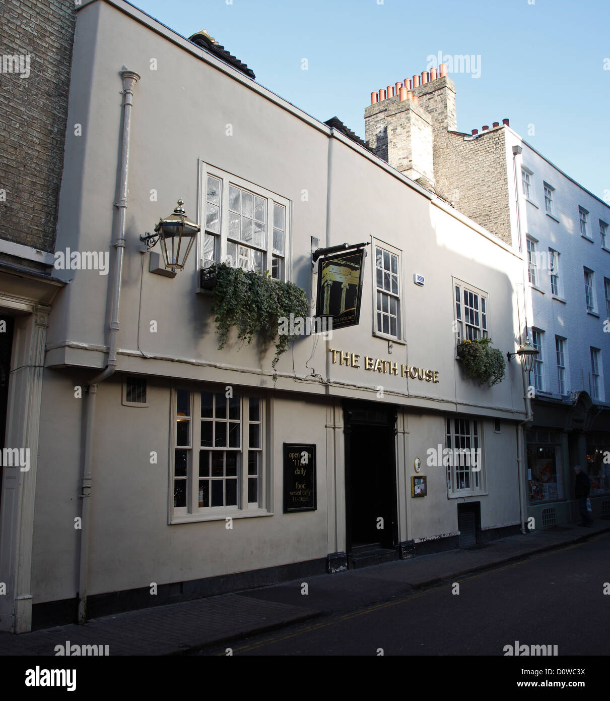 The Bath House pub Cambridge Stock Photo Alamy