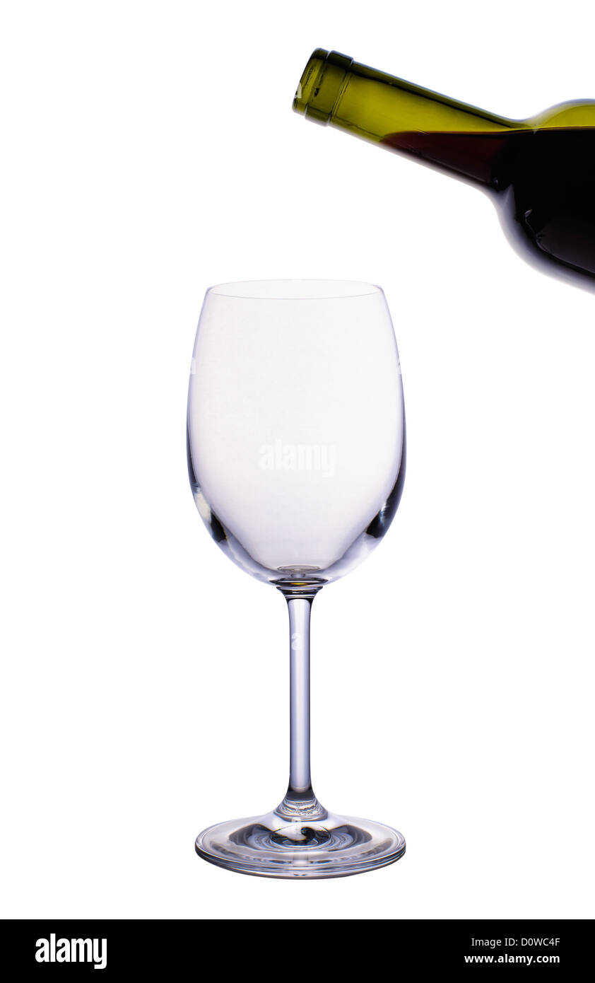 Empty wine bottle Cut Out Stock Images & Pictures Alamy