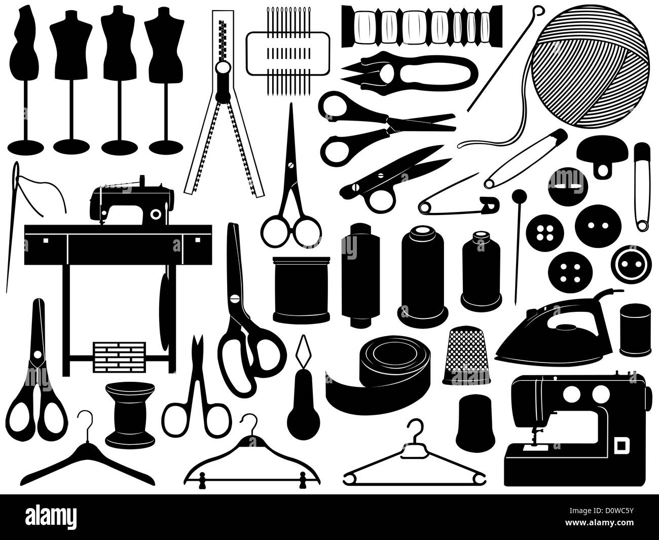 Safety tailoring Black and White Stock Photos & Images - Alamy