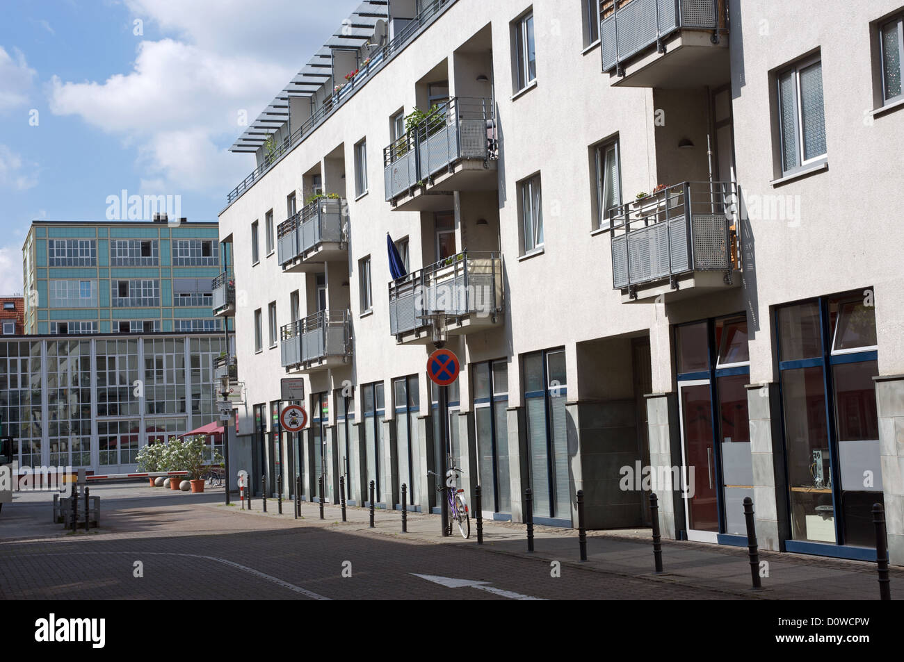 Residential apartments Cologne Germany Stock Photo Alamy
