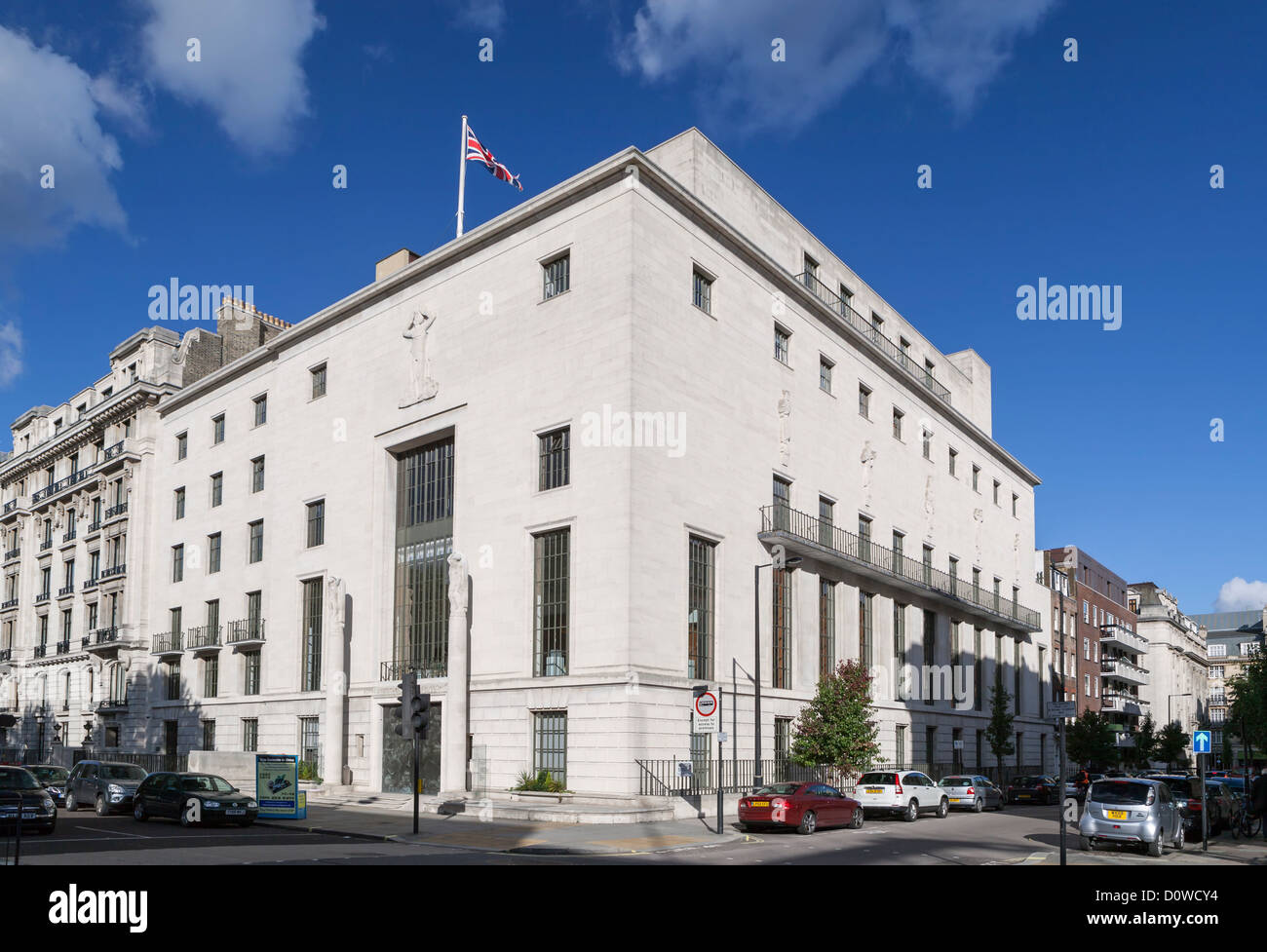 The Royal Institute of British Architects, RIBA, London, England Stock Photo