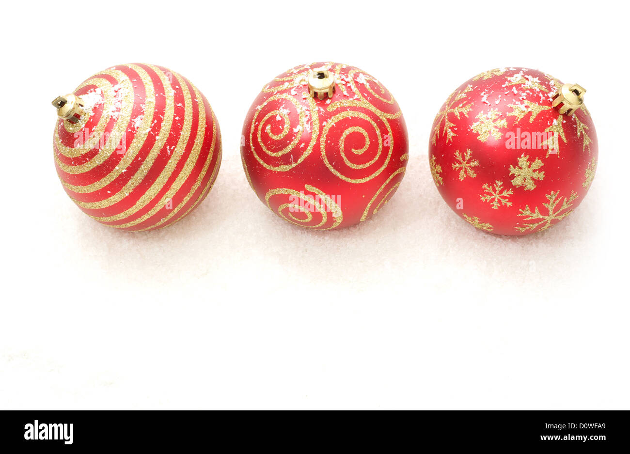 christmas ball isolated on a white background Stock Photo - Alamy
