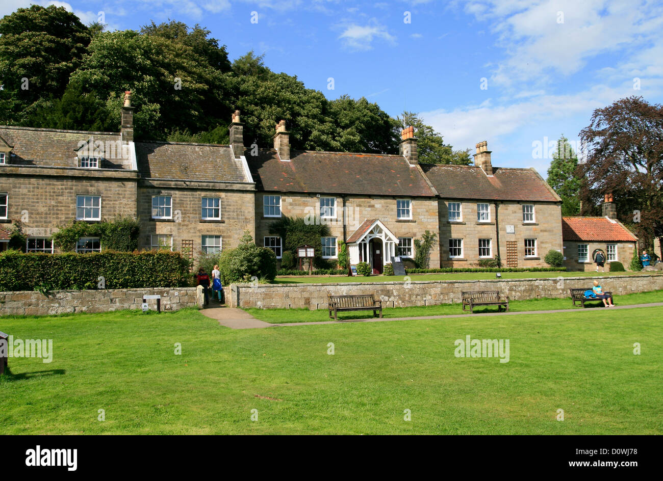 Danby Lodge North York Moors National Park Visitor Centre Danby North Yorkshire England UK Stock Photo