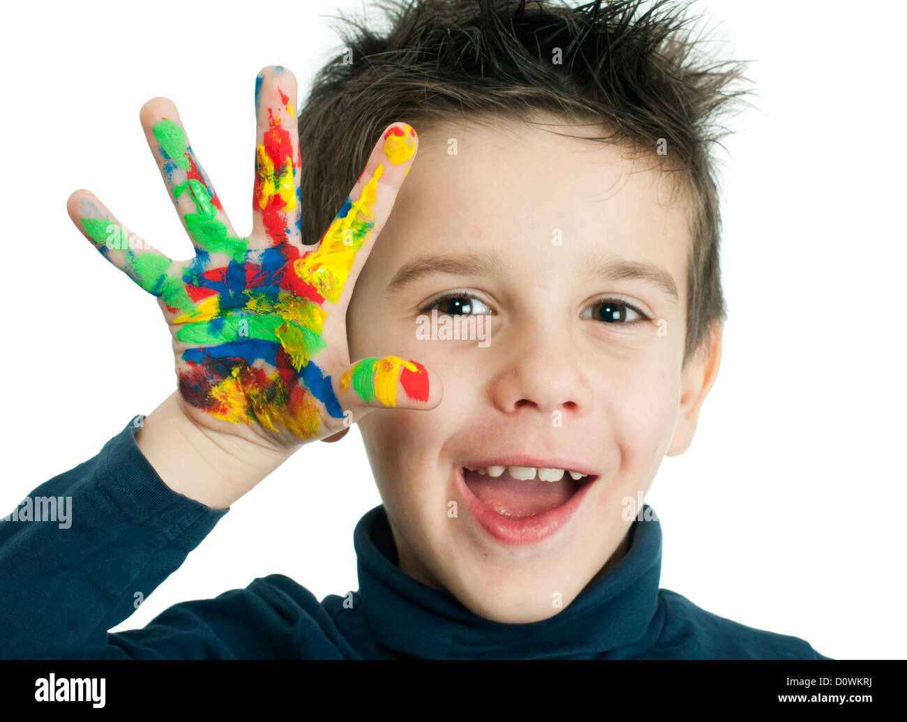 Hand and arm prints paint hi-res stock photography and images - Alamy