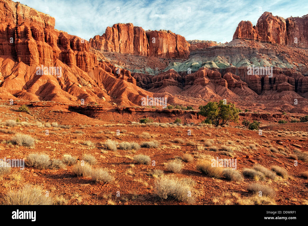 Layers of multihued sandstone dominate the landscape of Utah’s Capitol