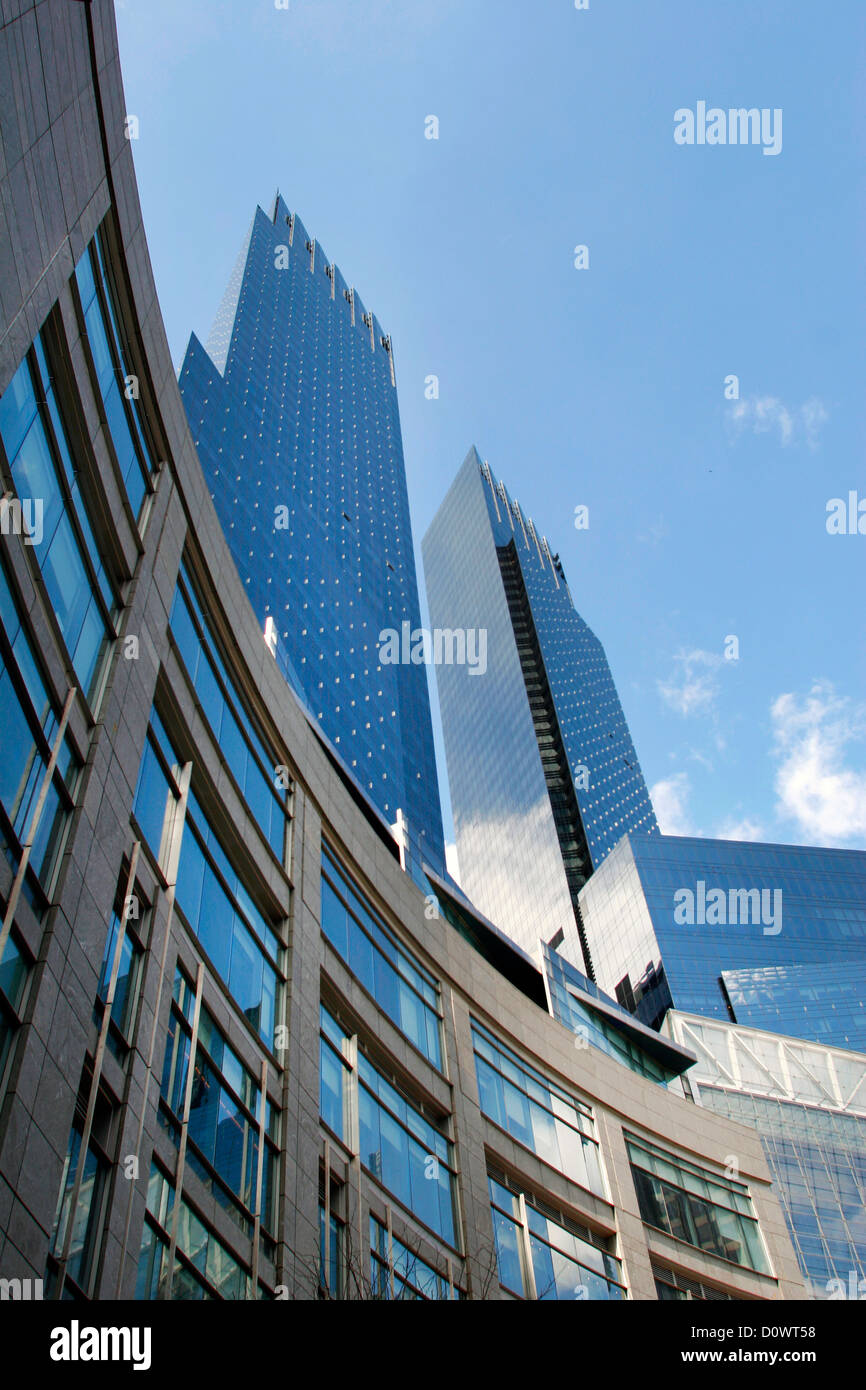 Time Warner Center NYC Stock Photo Alamy