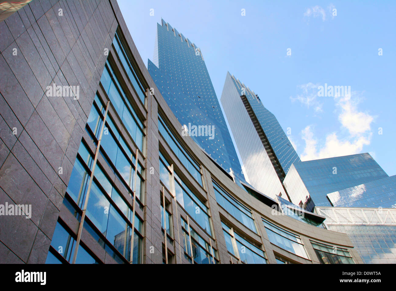 Time Warner Center NYC Stock Photo Alamy