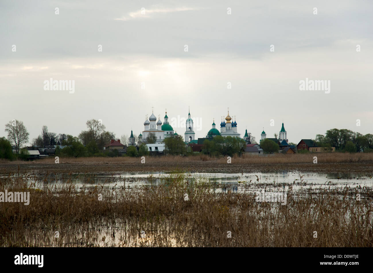Savior Yakovlevsky Monastery in Rostov the Great. Russia Stock Photo