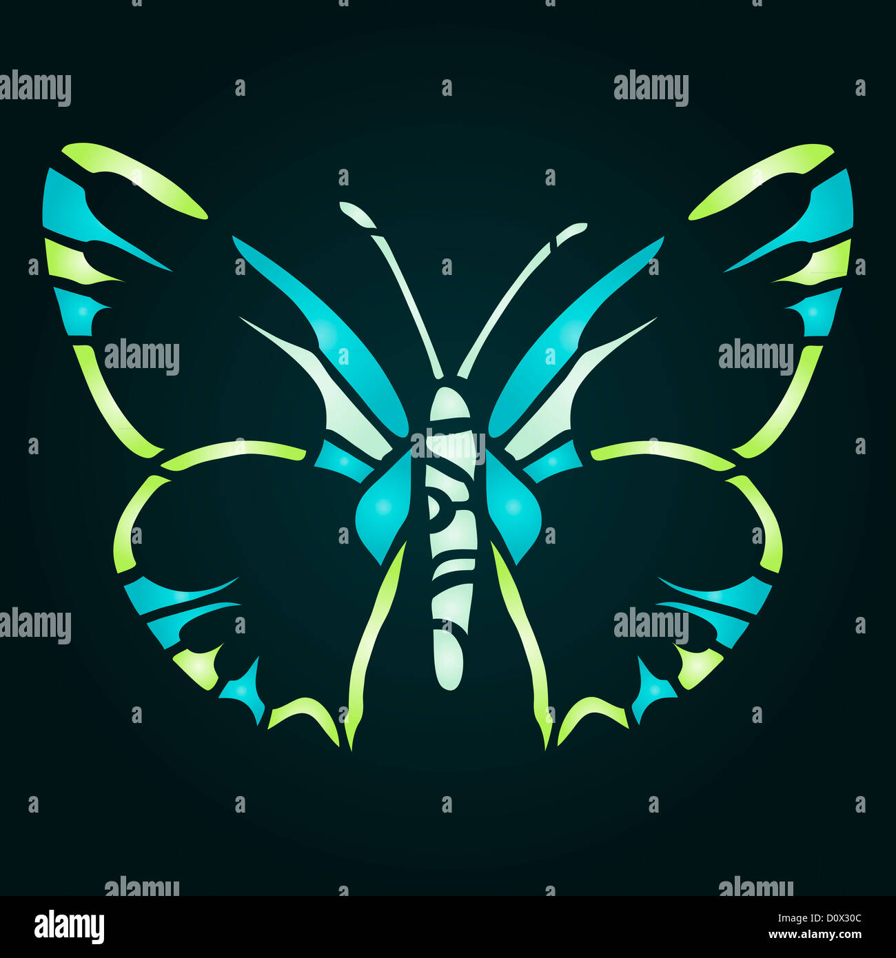 colorful butterfly vector illustration for your design Stock Photo - Alamy