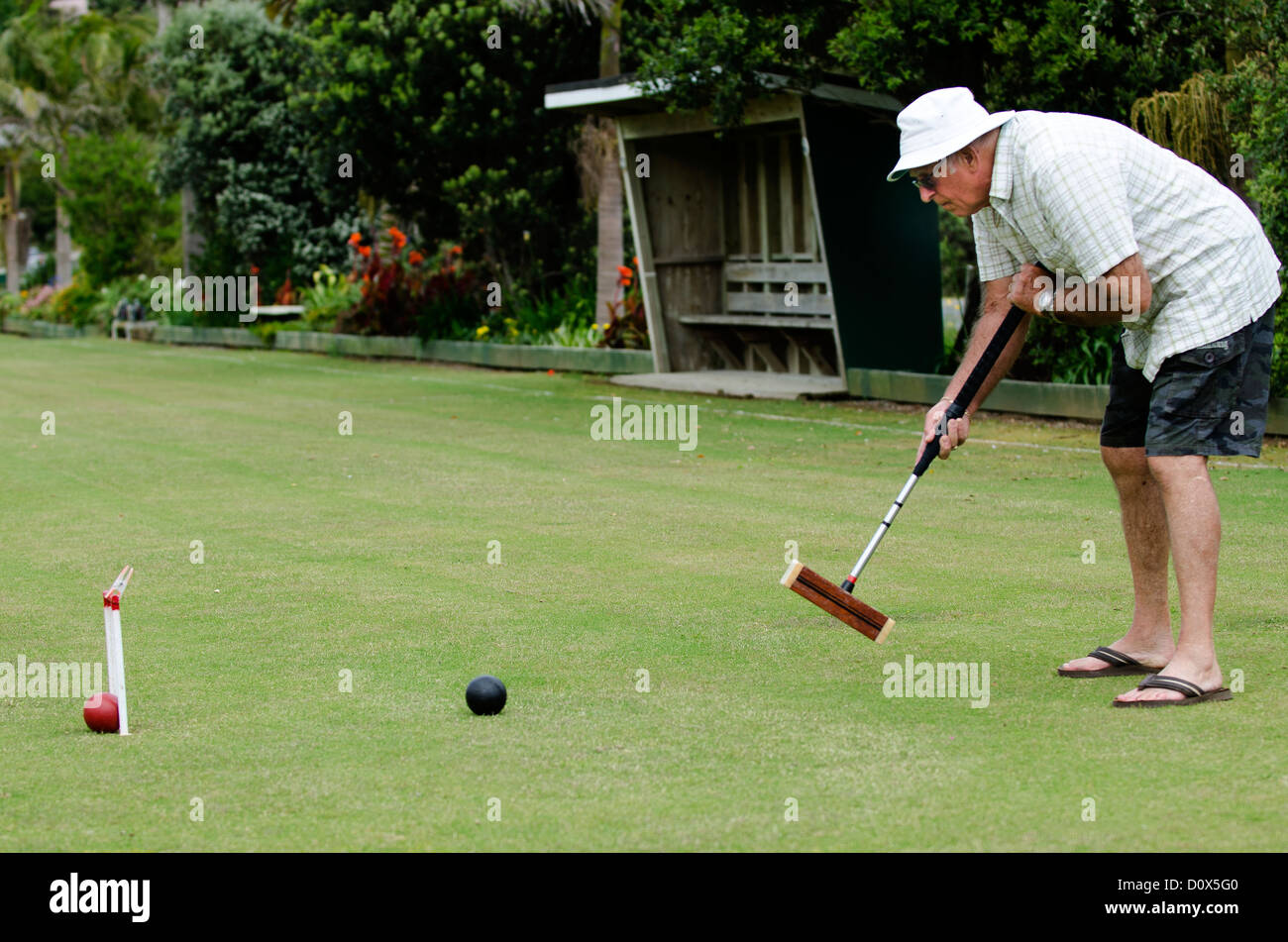 Croquet Player High Resolution Stock Photography and Images Alamy