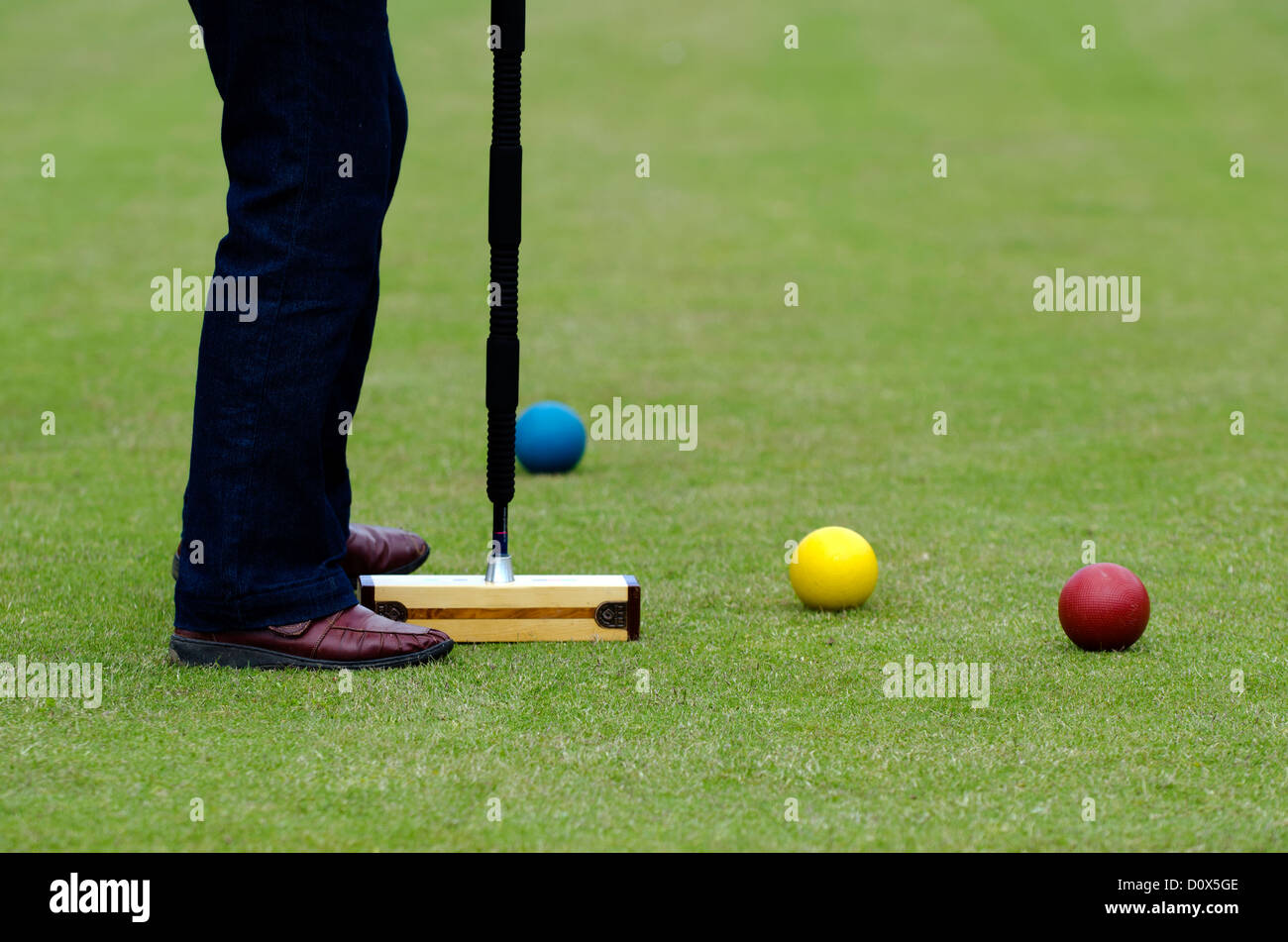 Croquet Scene High Resolution Stock Photography and Images Alamy