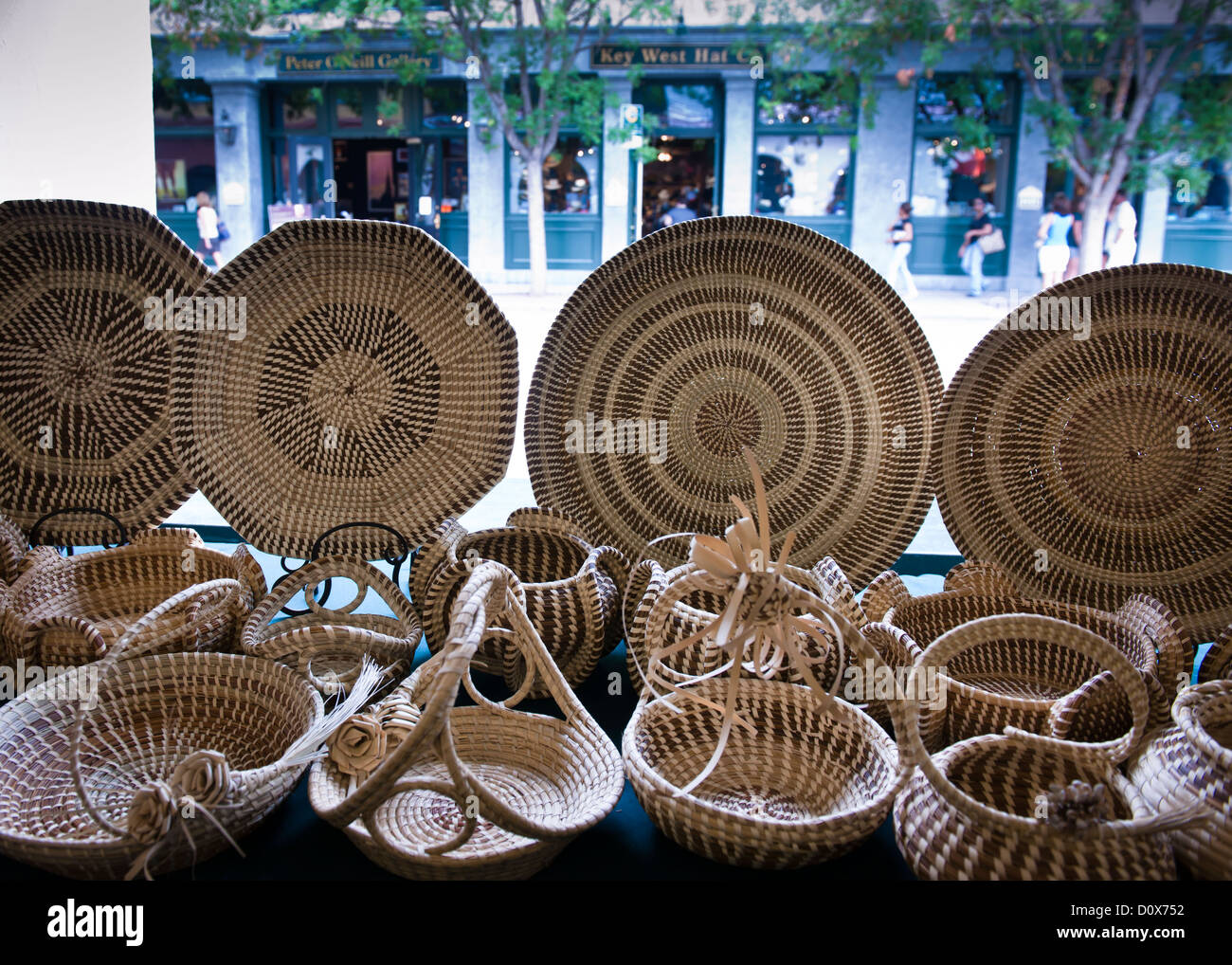 Hand woven baskets hires stock photography and images Alamy