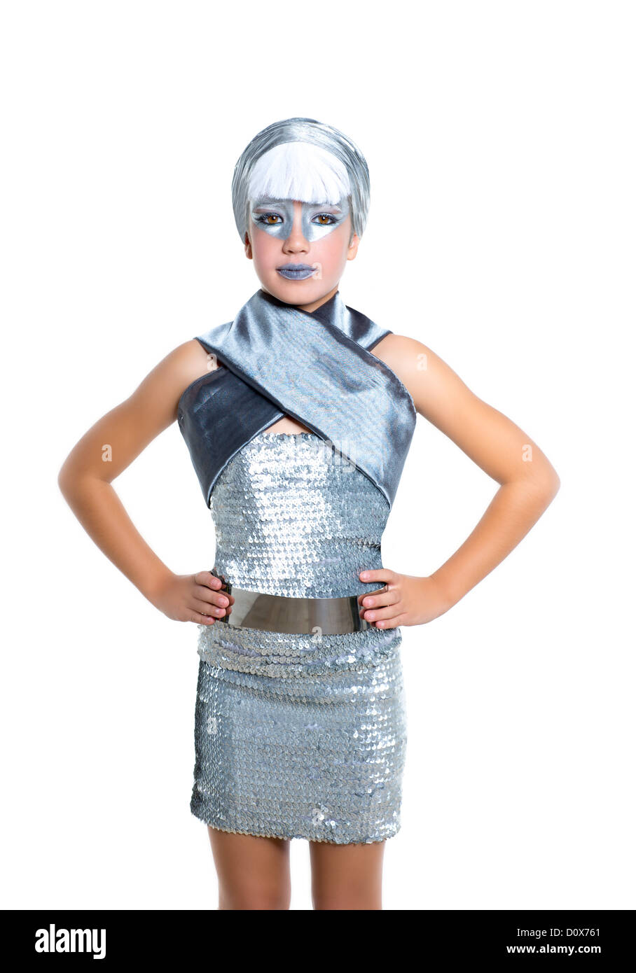Robot Costume Futuristic Clothing, Exotic Dance Wear, Spandex Bodysuit,  Trending Now. 