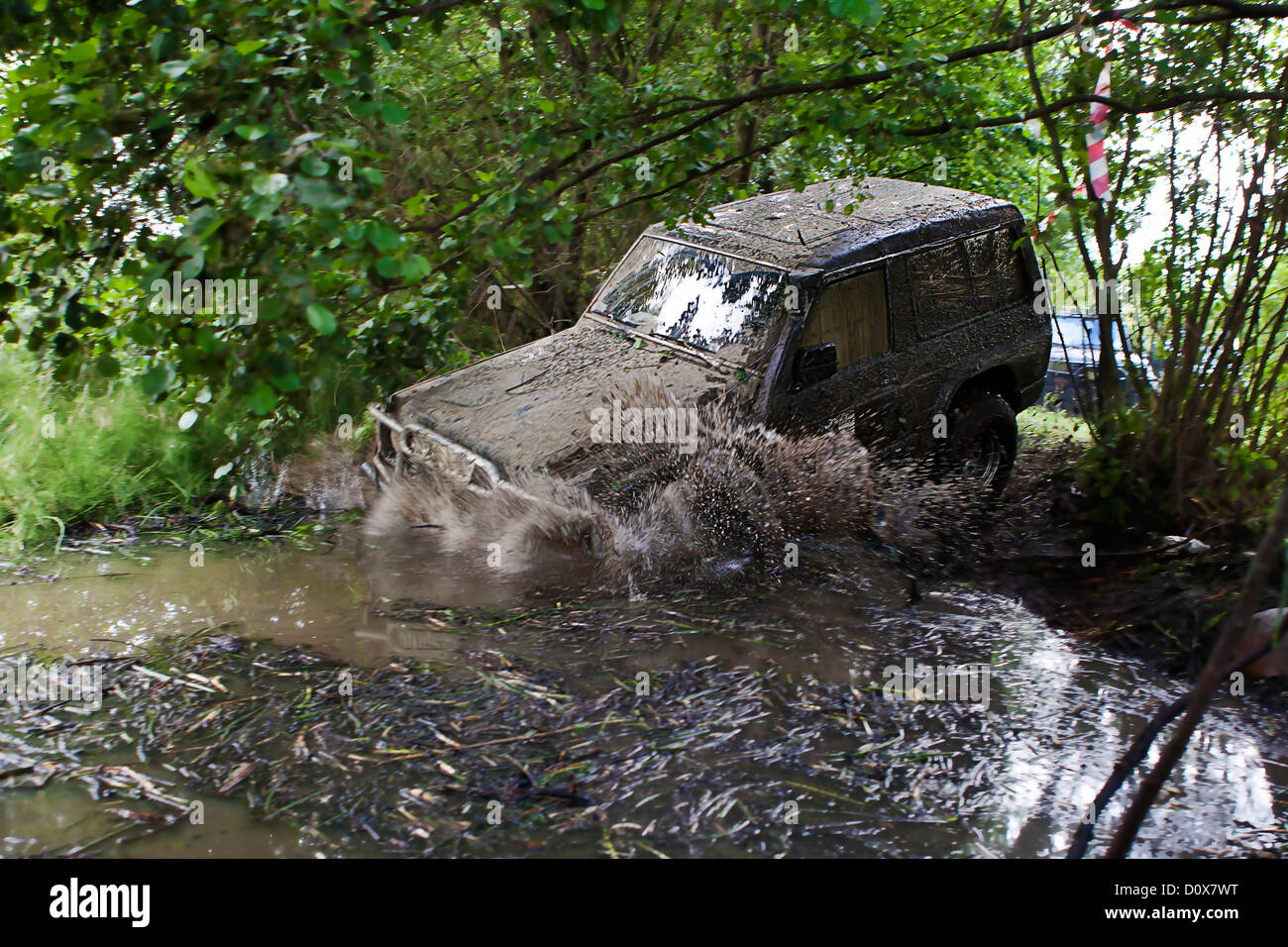 off road driving Stock Photo