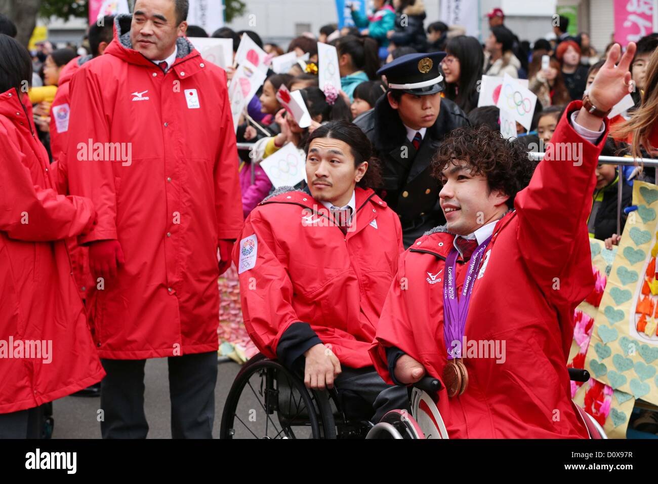 Natori, Miyagi, Japan. Japan Delegation (JPN), DECEMBER 2, 2012 : Japan