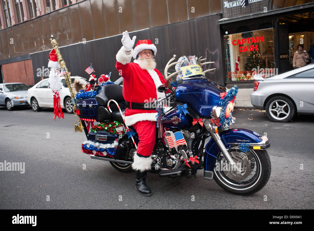 Harley Davidson Biker Santa Sculpted Christmas Mug 2020 