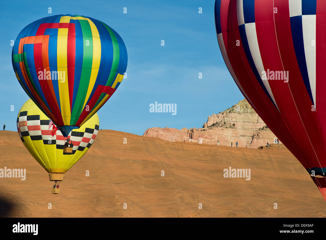 Hot Air Balloons. Stock Photo