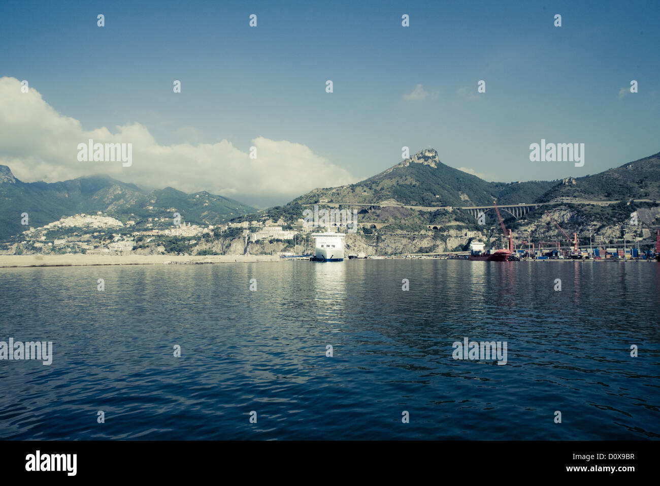 Amalfi Coast in the summer Italy Stock Photo - Alamy