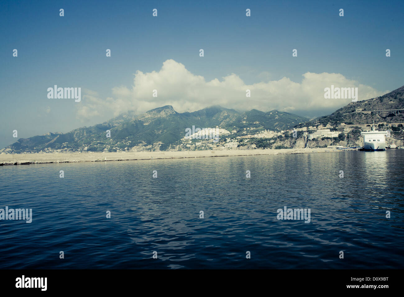 Amalfi Coast in the summer Italy Stock Photo - Alamy