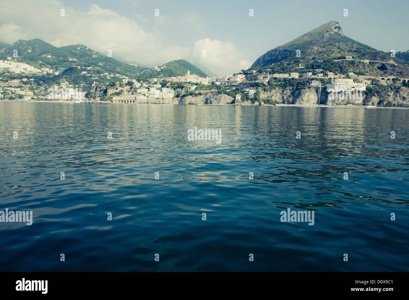 Amalfi Coast in the summer Italy Stock Photo - Alamy