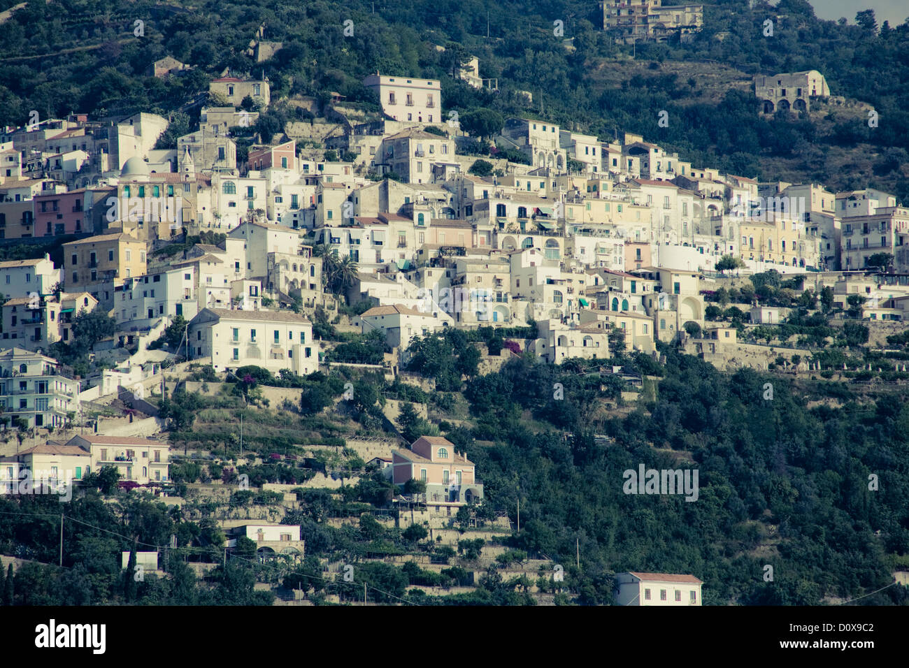 Amalfi Coast in the summer Italy Stock Photo - Alamy