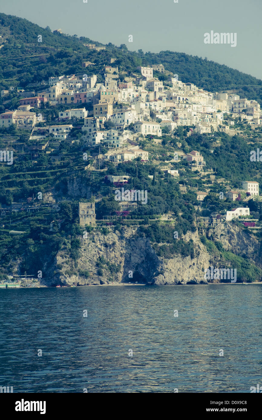 Amalfi Coast in the summer Italy Stock Photo - Alamy