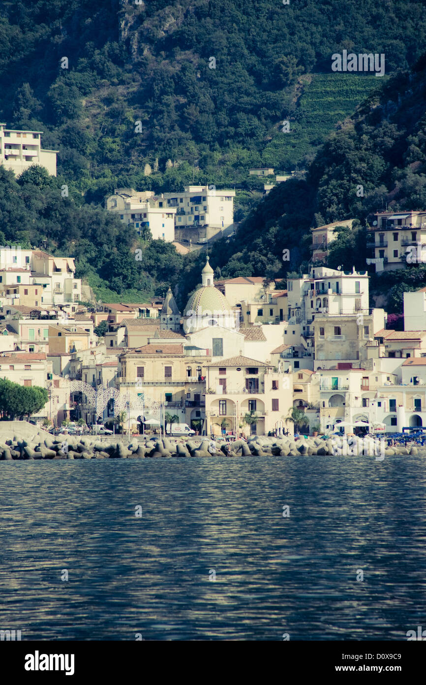 Amalfi Coast in the summer Italy Stock Photo - Alamy