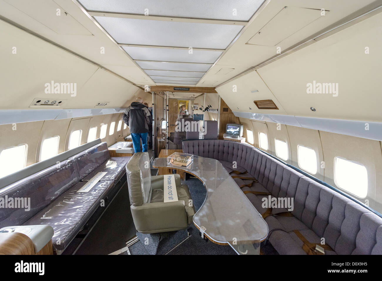 The first presidential jet "Air Force One", Airpark, The Museum of Flight,  Seattle, Washington, USA Stock Photo - Alamy