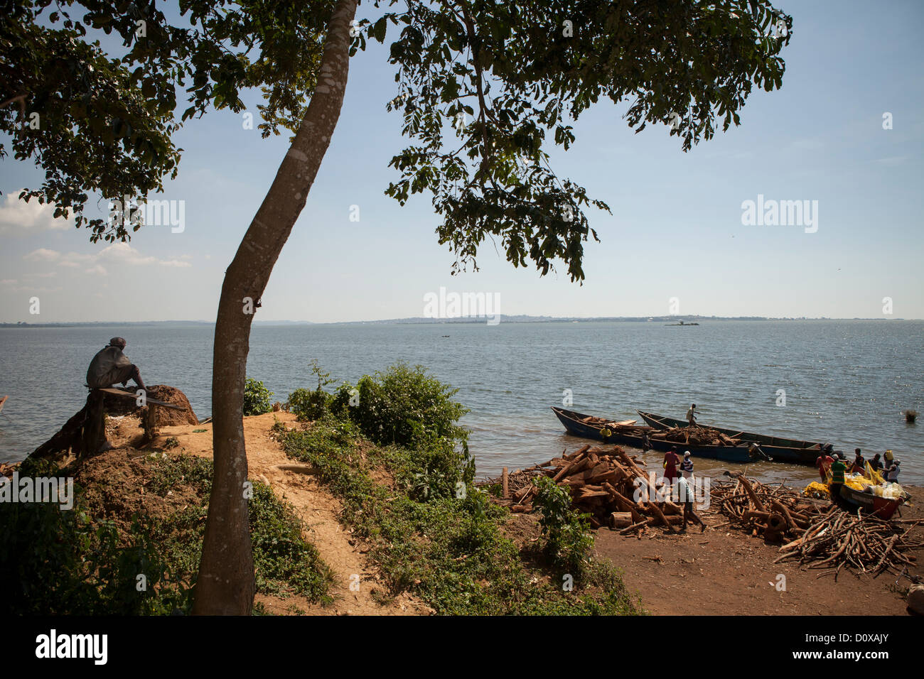 Lake Victoria Fishing Village Scene Bussi Island Uganda East Africa Stock Photo Alamy Lake Victoria Fishing Village Scene Bussi Island Uganda East Africa Stock Photo Alamy