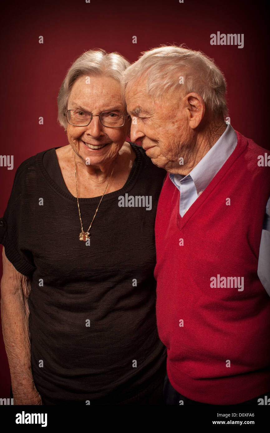 Portrait of a senior couple Stock Photo