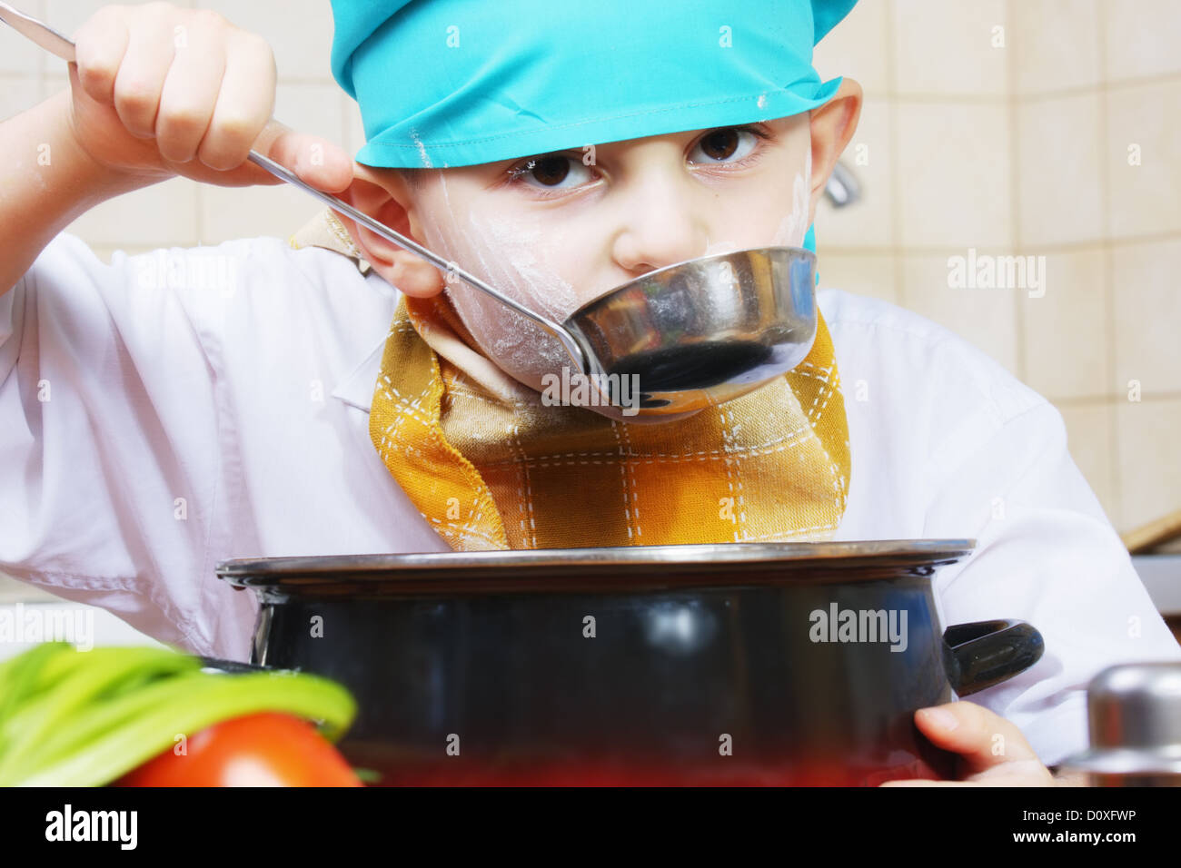Testing food Stock Photo Alamy