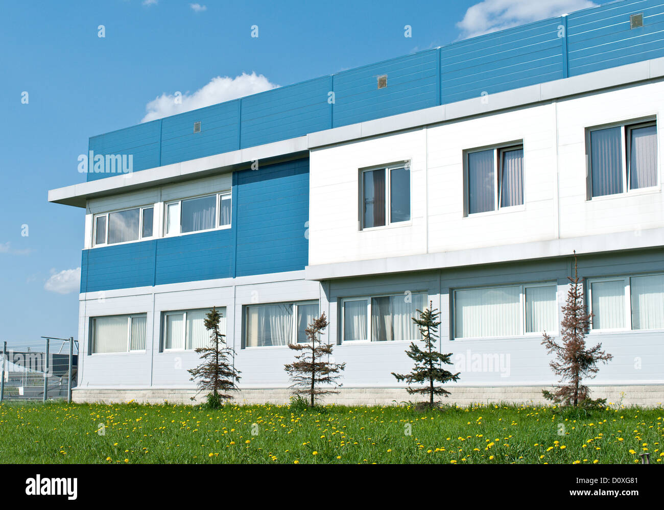 A New Modern Commercial Building Stock Photo - Alamy