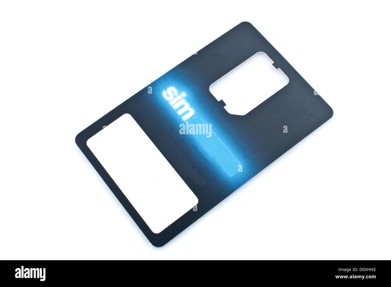 sim card close up view isolated Stock Photo Alamy