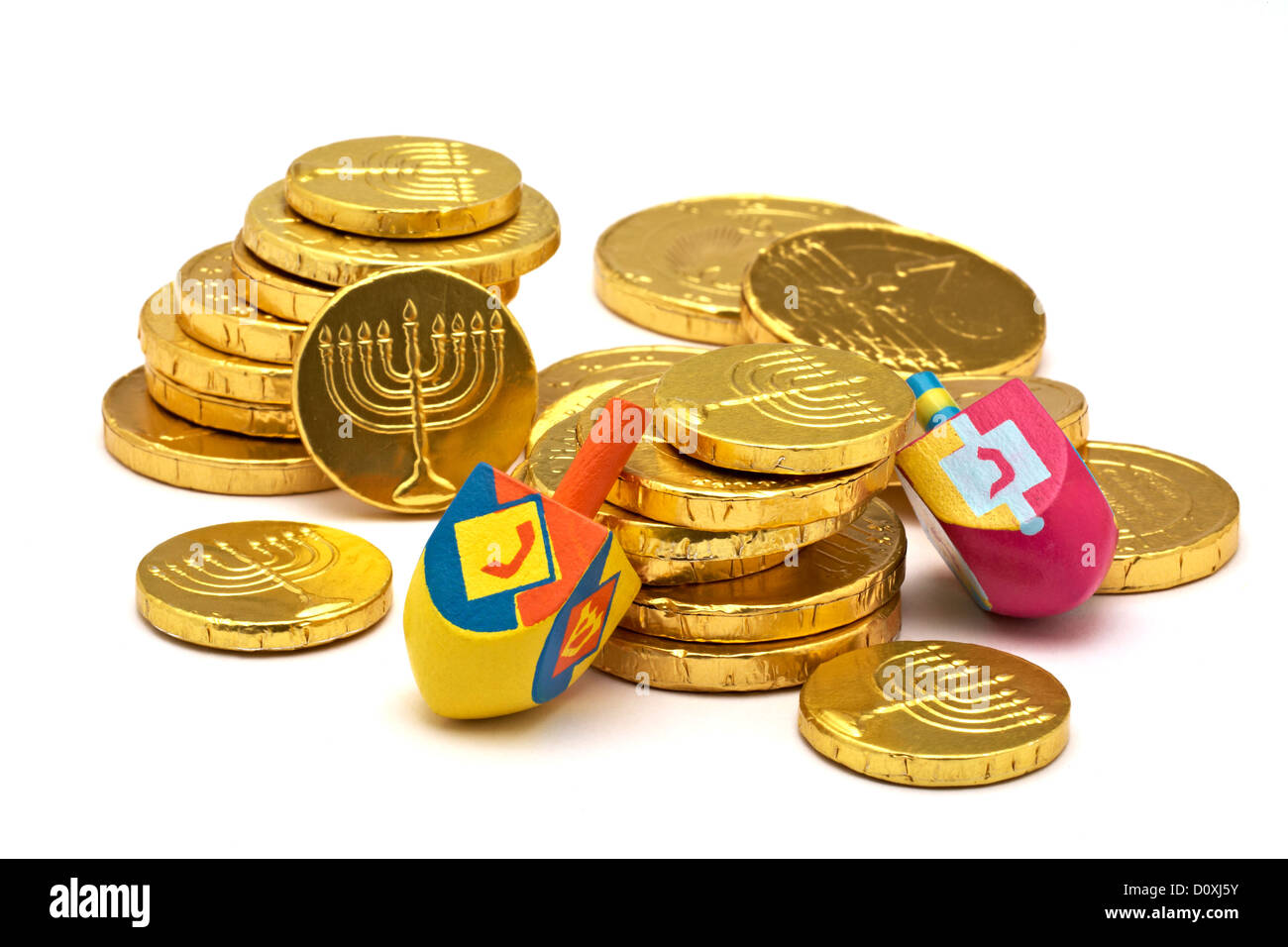 jewish gold chocolate coins