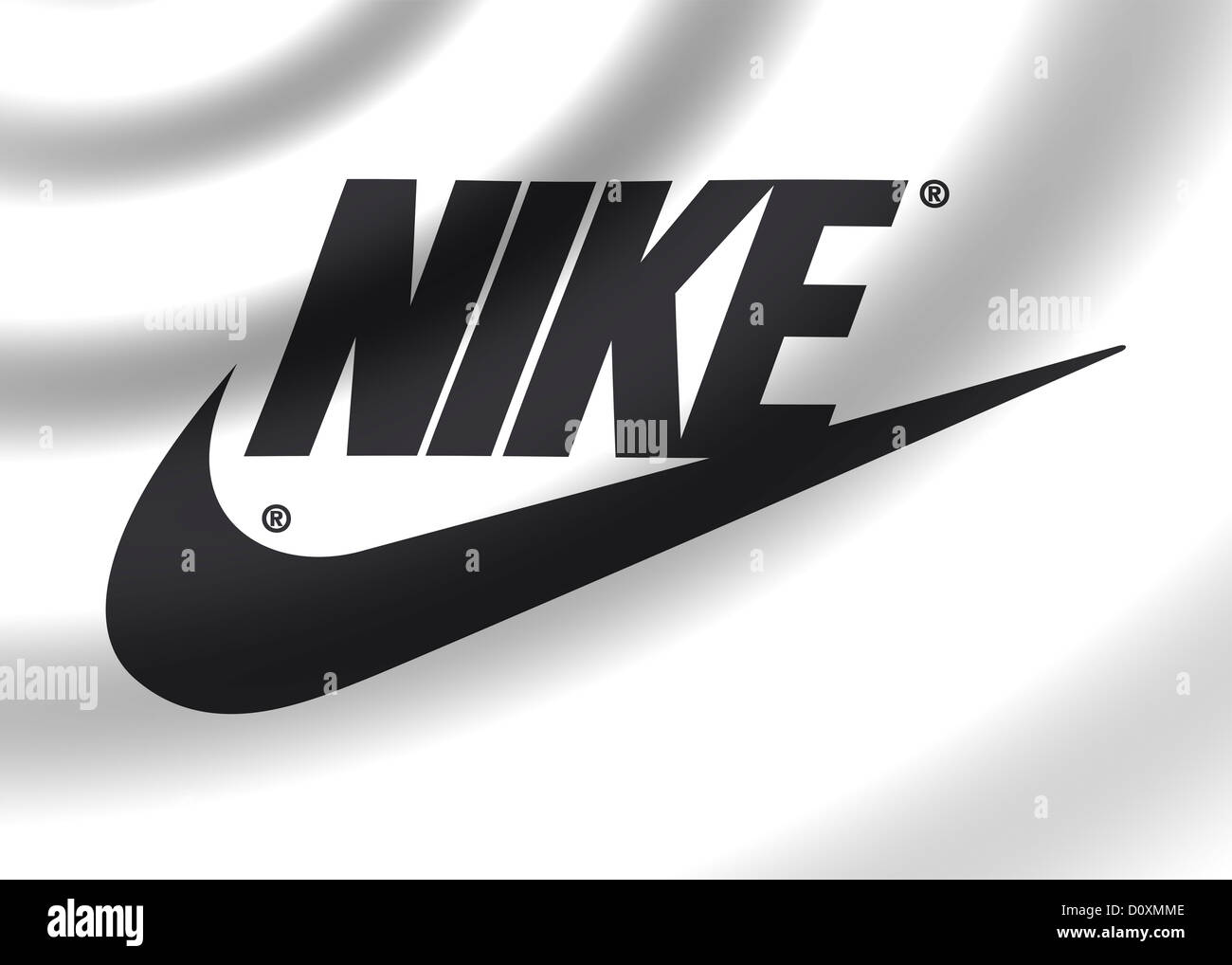 Nike logo symbol flag icon logotype Stock Photo - Alamy