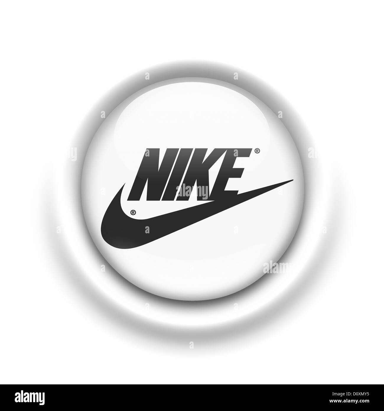 Nike logo Cut Out Stock Images & Pictures - Alamy