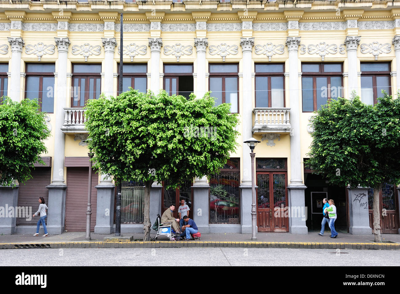 Central America, Costa Rica, San Jose, Centro, Capitol, Latin America, City, street, San Jose, building Stock Photo