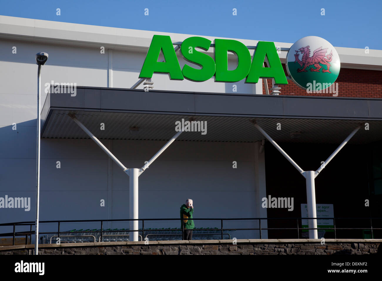 Asda supermarket in Newport, Gwent, Wales Stock Photo Alamy