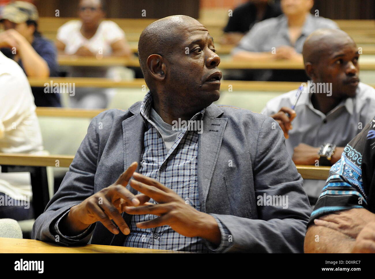 CAPE TOWN, SOUTH AFRICA: Forest Whitaker at a Freedom of Slaves talk on ...