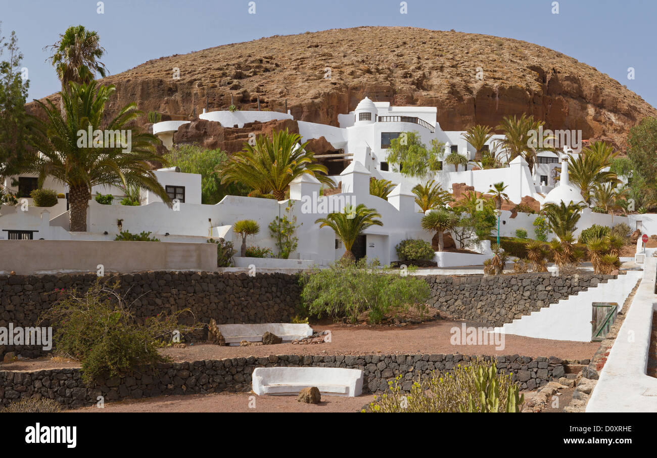 Spain, Lanzarote, Oasis de Nazaret, LagOmar, house Omar Sharif, house