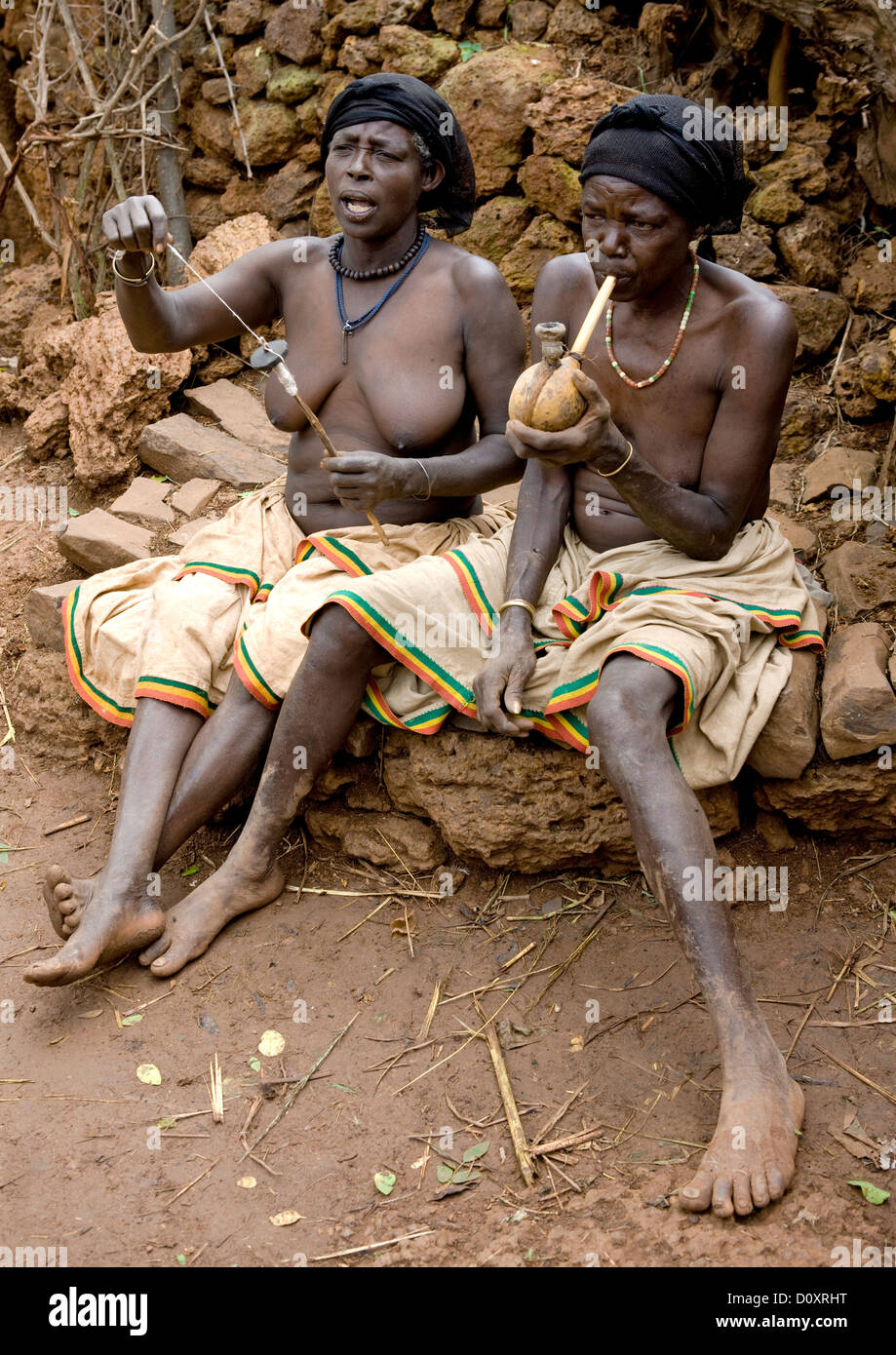 Naked african tribe woman