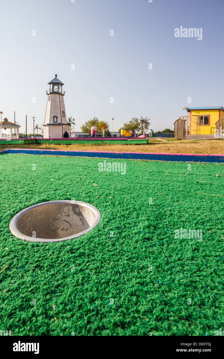 miniature golf Stock Photo